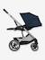 Poussette Tout-Terrain Balios S Lux 2024 - Châssis Noir et Siège Moon Black - CYBEX bleu+bleu nuit 13 - vertbaudet enfant 