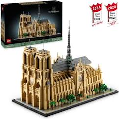 Jouet-LEGO® Architecture 21061 Notre-Dame de Paris - Set de Construction pour Adultes