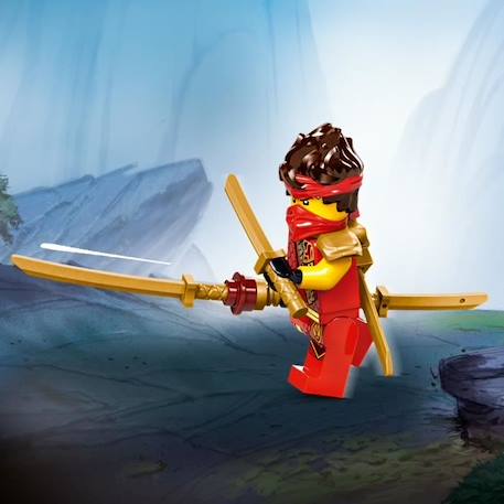 LEGO® NINJAGO® 71822 Le dragon source du mouvement - Jouet de ninja avec 6 minifigurines NOIR 4 - vertbaudet enfant 