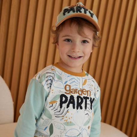 Casquette enfant Garden Party VERT 4 - vertbaudet enfant 