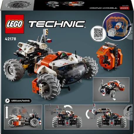 LEGO Technic 42178 La Chargeuse Spatiale de Surface LT78, Jouet Aventure, Set Exploration BLANC 6 - vertbaudet enfant 