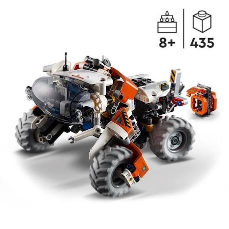 LEGO Technic 42178 La Chargeuse Spatiale de Surface LT78, Jouet Aventure, Set Exploration BLANC 2 - vertbaudet enfant 