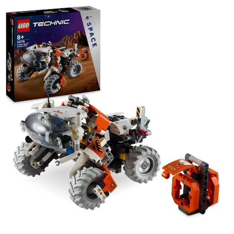 LEGO Technic 42178 La Chargeuse Spatiale de Surface LT78, Jouet Aventure, Set Exploration BLANC 1 - vertbaudet enfant 