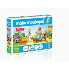 Jouet-Activités artistiques et musicales-Loisirs créatifs-Coffret de moulage Astérix - MAKO MOULAGES - Mixte - A partir de 5 ans - Moule en silicone et plâtre