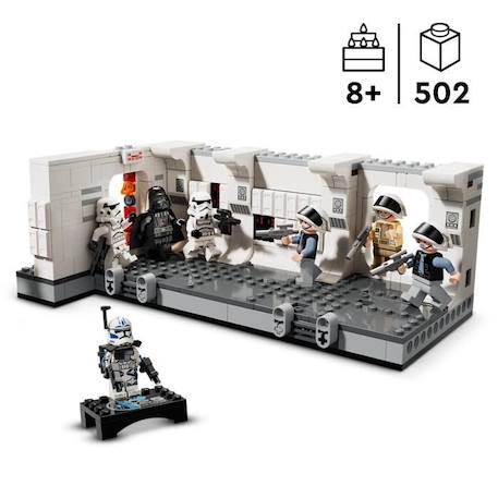 LEGO® Star Wars 75387 Embarquement à Bord du Tantive IV, Jouet de Construction, Véhicule BLANC 2 - vertbaudet enfant 