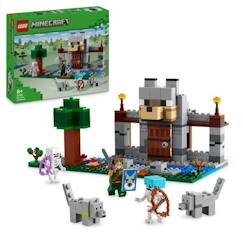 -LEGO® Minecraft® 21261 La forteresse du loup - Jeu d’exploration sur le thème du squelette