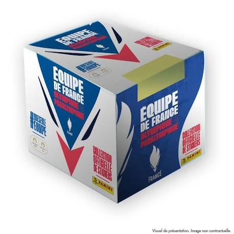 Box de 50 pochettes - PANINI - JO 2024 Equipe de France BLEU 1 - vertbaudet enfant 