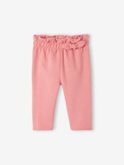 -Pantalon en molleton bébé taille élastiquée BASICS