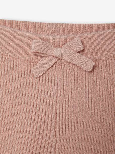 Legging en tricot bébé beige+rose poudré+vert de gris 6 - vertbaudet enfant 