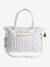 Sac à langer en gaze de coton Plume blanc imprimé+bleu imprimé+écru+folk+Hygge+ivoire imprimé+ivoire végétal 7 - vertbaudet enfant 