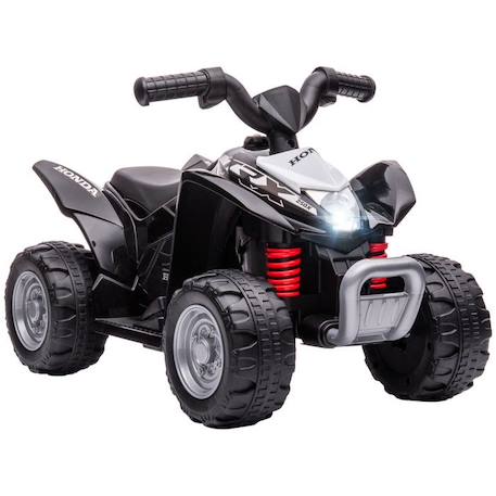 Quad électrique enfant 6V 30W HONDA TRX 250X V max. 2,8 Km/h phare LED klaxon noir NOIR 1 - vertbaudet enfant 