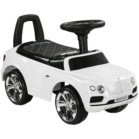 Porteur trotteur enfants - AIYAPLAY - voiture licence Bentley Bentayga 18-36 mois coffre - klaxon - 67 x 29 x 39 cm blanc BLANC 1 - vertbaudet enfant 