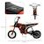 Moto cross électrique dirt bike enfant 350W 12V 2 vitesses 8-16 Km/h rouge noir ROUGE 3 - vertbaudet enfant 