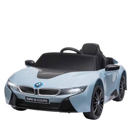 Voiture électrique enfants 6 V - V. max. 3 Km/h effets sonores + lumineux télécommande BMW I8 coupé bleu BLEU 1 - vertbaudet enfant 