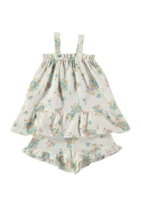 Pyjama fille Maya BLANC 2 - vertbaudet enfant 