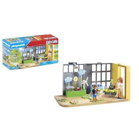 PLAYMOBIL 71331 Classe éducative sur l'écologie, City Life, L'école, 52 pièces, Dès 4 ans BLEU 3 - vertbaudet enfant 