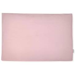 Linge de maison et décoration-Linge de lit bébé-Taie d'oreiller - SEVIRA KIDS - Jeanne - Gaze de coton - 63 x 63 cm - Rose