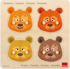 Jouet-Puzzle Animaux - GOULA - Emotions - Moins de 100 pièces - Mixte - 2 ans+