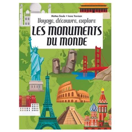 Sassi Junior - Voyage - découvre - explore - Monuments du monde ROUGE 4 - vertbaudet enfant 