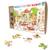 Puzzle en bois Fait Main 50 pièces - Puzzle Michele Wilson - Les Pompiers en action - Tableaux et peintures BEIGE 1 - vertbaudet enfant 