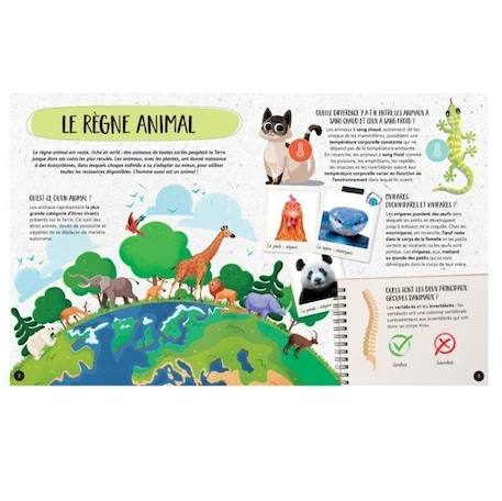 Coffret du méga Atlas des Animaux Sassi - rouge foncé - TU BLEU 4 - vertbaudet enfant 