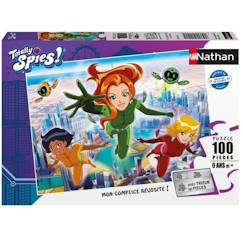 Jouet-Nathan - Puzzle Totally Spies en mission 100 pcs - RAVENSBURGER