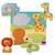 Puzzle Encastrement Animaux Sauvages - GOULA - 4 pièces en bois - Mixte - A partir de 12 mois MARRON 2 - vertbaudet enfant 