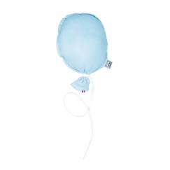 Linge de maison et décoration-Décoration-Ballon mural décoratif en gaze de Coton 28 cm Bleu - SEVIRA KIDS - Décoration murale - Uni - A suspendre