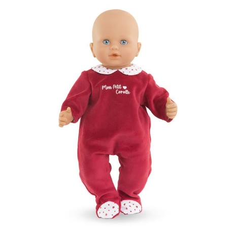 Pyjama Pétales de Cœurs - COROLLE - Pour poupon 36 cm - Rouge - Enfant - Mixte ROUGE 2 - vertbaudet enfant 