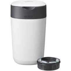 Puériculture-Tommee Tippee - Poubelles à couches - Twist & Click - Anti-Odeurs Anti-Germes - 1 cassette - Film multicouche antibactérien - Blanc