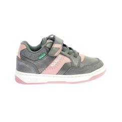 KICKERS Baskets basses Kickarting gris  - vertbaudet enfant