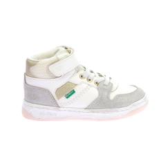 Chaussures-Chaussures garçon 23-38-Baskets, tennis-KICKERS Baskets hautes Kickado blanc