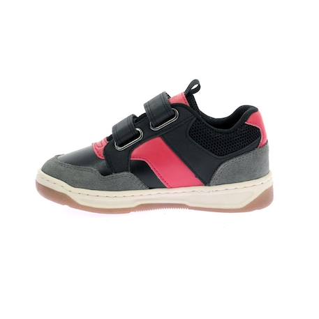 KICKERS Baskets basses Kickbiking marron BLEU+MARRON+ROUGE 14 - vertbaudet enfant 