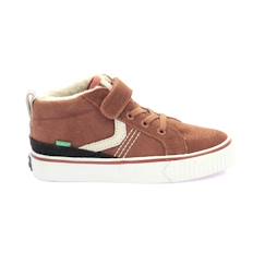 Chaussures-Chaussures garçon 23-38-Baskets, tennis-KICKERS Baskets hautes Kickslida marron