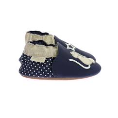 Chaussures-ROBEEZ Chaussons Star Lovers marine