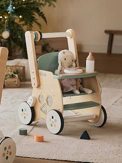 -Chariot de marche poussette en bois FSC®