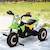 Tricycle enfants moto cross effets musicaux et lumineux coffre rangement VERT 2 - vertbaudet enfant 