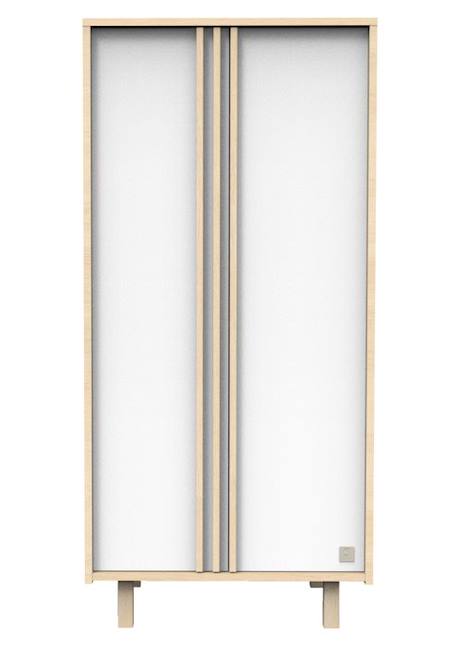 Armoire 2 portes BLANC 1 - vertbaudet enfant 