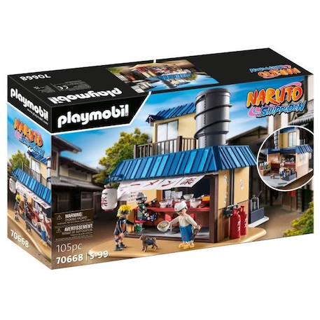 PLAYMOBIL - 70668 - Restaurant Ramen Ichiraku - Naruto - 105 pièces BLANC 1 - vertbaudet enfant 