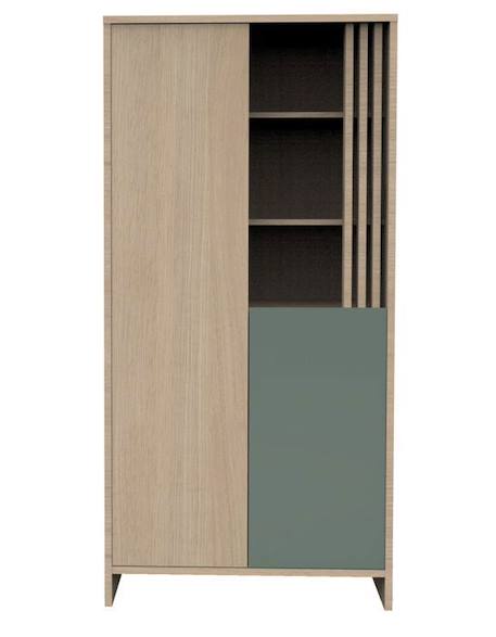 Armoire 2 portes 1 niche BEIGE 1 - vertbaudet enfant 