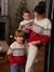 Pull jacquard de Noël adulte capsule famille marine+rouge 5 - vertbaudet enfant 