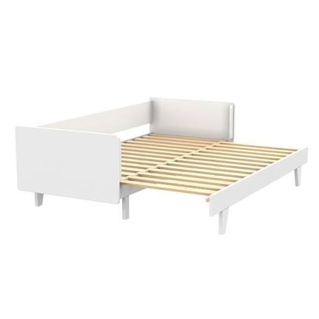 Lit gigogne 80x200 cm CAPRI blanc BLANC 2 - vertbaudet enfant 