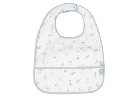 Bavoir imperméable - Lovely Birds (2pack) BLANC 5 - vertbaudet enfant 