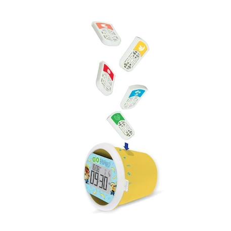 Radio Réveil Olfactif Les Minions LEXIBOOK - Parfum gourmand - Jaune - Mixte - 5 ans et plus JAUNE 3 - vertbaudet enfant 