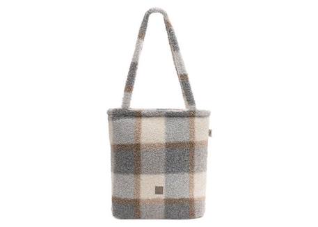 Sac à langer Shopper Check - Boucle MARRON 2 - vertbaudet enfant 