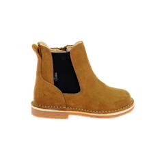 Chaussures-Chaussures bébé 17-26-Marche garçon 19-26-ASTER Boots Abostic camel