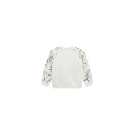 Sweat-shirt bébé en molleton Alma BLANC 2 - vertbaudet enfant 