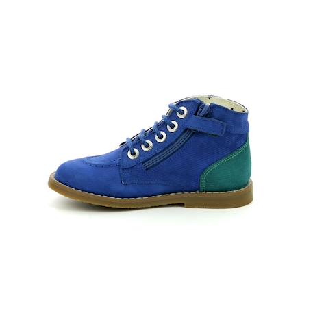 KICKERS Bottillons Kouklegend Bont bleu BLEU 4 - vertbaudet enfant 