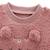 Sweat-shirt bébé en sherpa Bloom ROSE 3 - vertbaudet enfant 