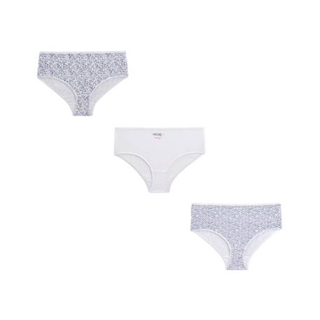 Lot de 3 culottes fille Valara BLANC 1 - vertbaudet enfant 